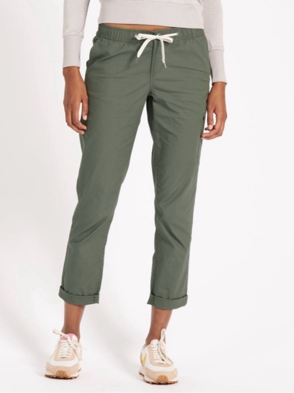 VUORI Olive Green Ripstop Pants. Size Small.